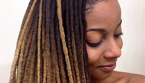 How To Style Short Palm Rolled Locs With Color These Are NOT