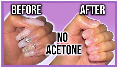 How To Take Off Acrylic Nails Without Acetone (TikTok Method)