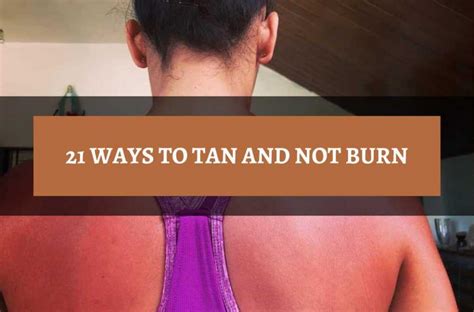 How I Tan Without Burning Arrows & Awe