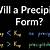 how to tell if a precipitate will form