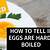 how to tell if boiled eggs are done