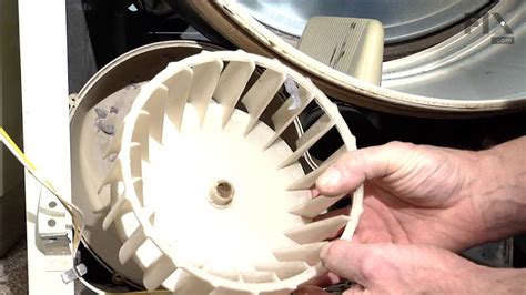 Maytag Dryer Repair How to replace the Blower Wheel YouTube