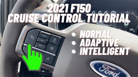 How to use Adaptive Cruise Control on Ford F150