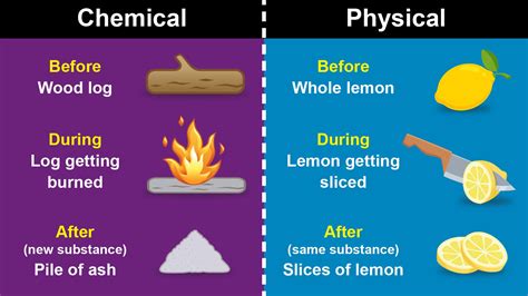 Chemical and Physical Changes of Matter