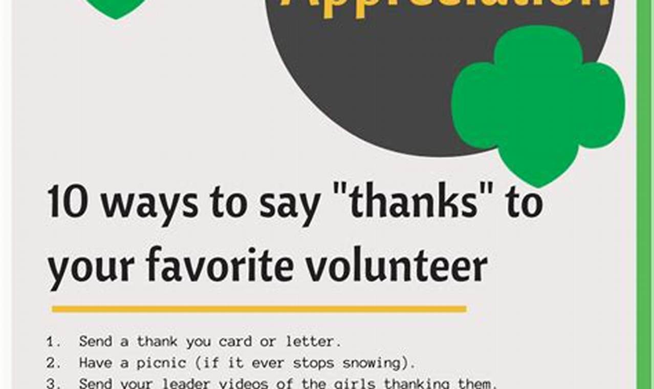 How to Thank Volunteers in a Meaningful and Lasting Way