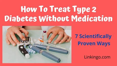 how to treat type 2 diabetes without insulin