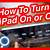 how to turn ipad 11 off