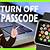 how to turn off a passcode on watch 3 how can i get my heart