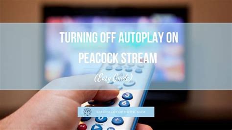 Turn Off Autoplay on Peacock (2022 Updated) techforesta