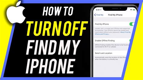 How to turn off the 'Find My' feature on your iPhone, and what will