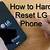 how to turn off lg phone without passcode reset iphone