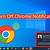 how to turn off notifications in chrome on pc