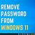 how to turn off password for windows 11 free