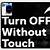 how to turn off phone without touch screen iphone