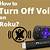 how to turn off roku tv voice