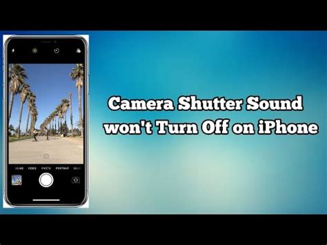 Disable iPhone Camera Sound Turn off camera sound iPhone Tutorial