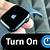 how to turn on apple watch new design