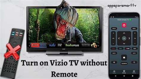 How to Turn on a Vizio TV Without a Remote [4 Ways]
