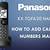 how to unblock a single number on a panasonic phone