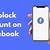 how to unblock on facebook