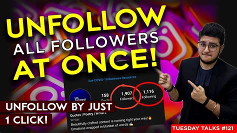 How To Unfollow All Instagram Non Followers At Once Hack Tech Viral