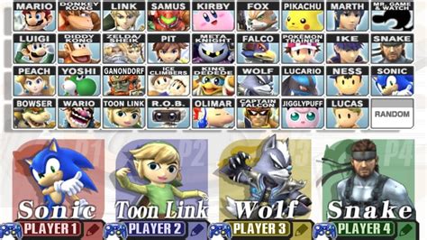 File Blast How To Unlock All Characters In Super Smash Bros Melee Gamecube