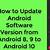 how to update android 4.2.2 to latest version