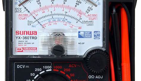 How To Use Analog Multimeter Pdf Test Instruments