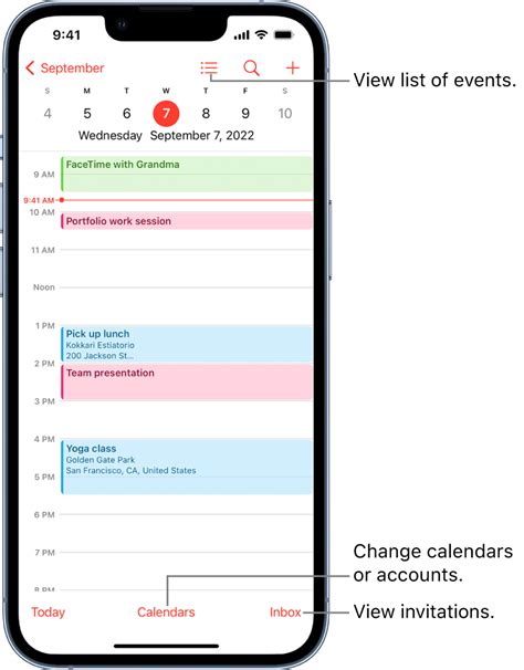 How To Use Calendar On Iphone