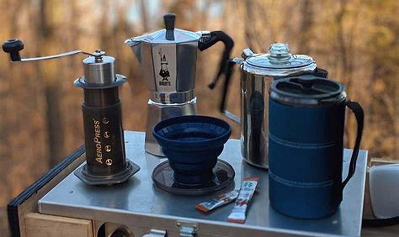 How to Use a Camping Coffee Pot