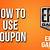 how to use coupons in epic games