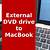 how to use external dvd drive on mac