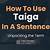 how to use taiga in a sentence