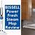 how to use the bissell powerfresh steam mop