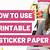 how to use the paper studio printable vinyl