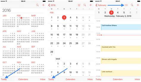 Glimpse what's coming up next on your schedule with 3D Touch in Calendar