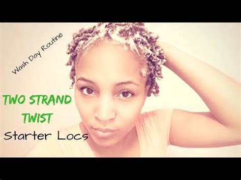 Locs in twostrand twists. These twists are about a week old and have