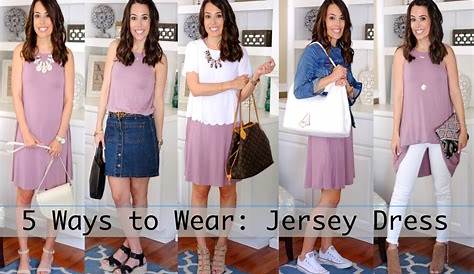 5 Ways to Wear Jersey Dress MrsCasual