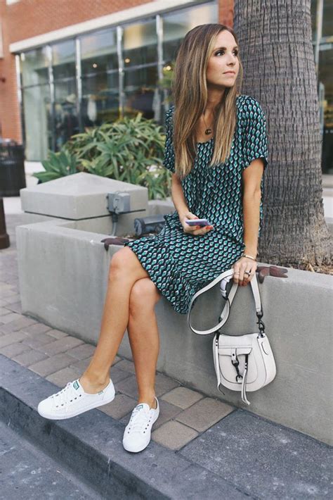 Best Sneakers To Wear With Dresses How To Wear Sneakers With Dresses