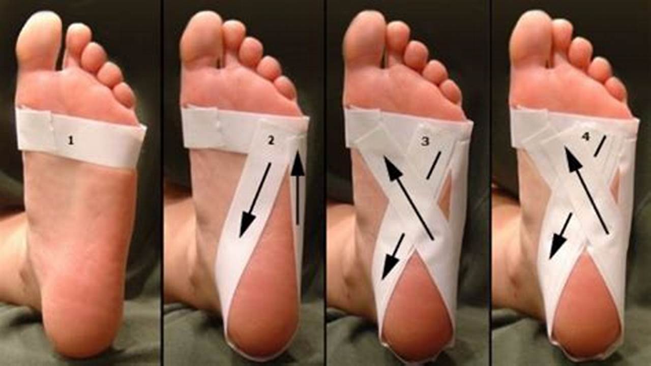 How to Wrap Foot for Side Pain