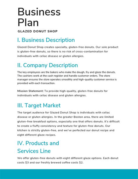 How To Write A Business Plan For A Product