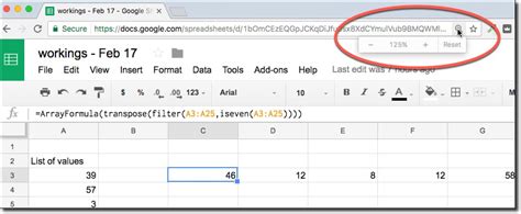 How to ZoomIn and ZoomOut in Google Sheets (Shortcuts) Google