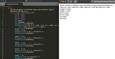 How && Operator Works In Javascript