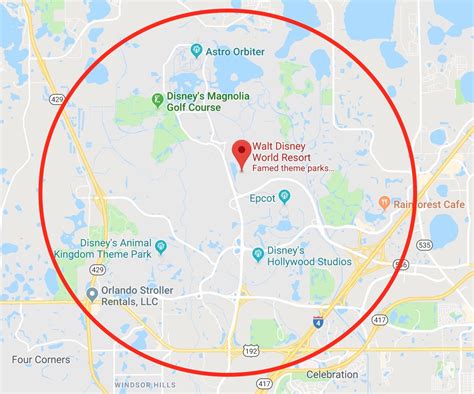 how big is disney world florida compared to paris