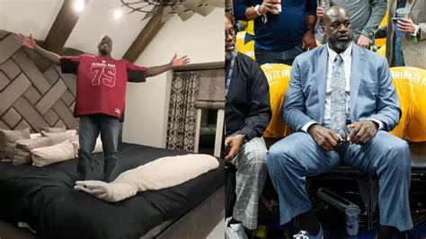 how big is shaquille o'neal's bed