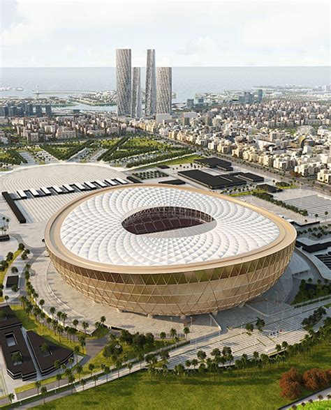 how big is the qatar soccer stadium