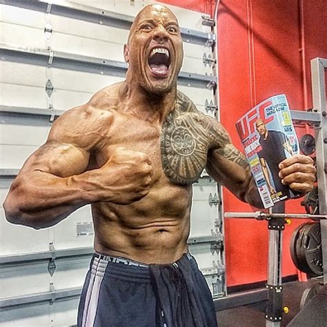 how big is the rock johnson
