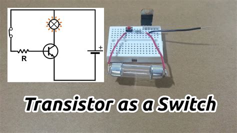 How Can A Transistor Be Used As A Switch