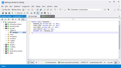 how can i create a database in mysql
