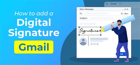 how can i create an electronic signature in gmail